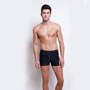 金宏男士泳衣 平角时尚 温泉泳裤五分裤 大码 舒适 加肥男泳裤