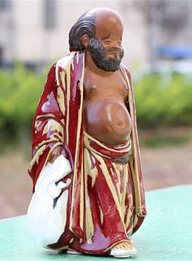 陶瓷雕塑公仔大师高档创意摆件