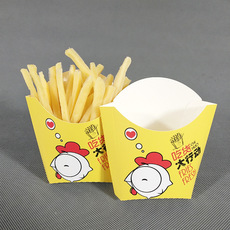 картон 壹诺包装免折汉堡薯条炸鸡鸡米花包装盒外卖打包盒加厚防油汉堡