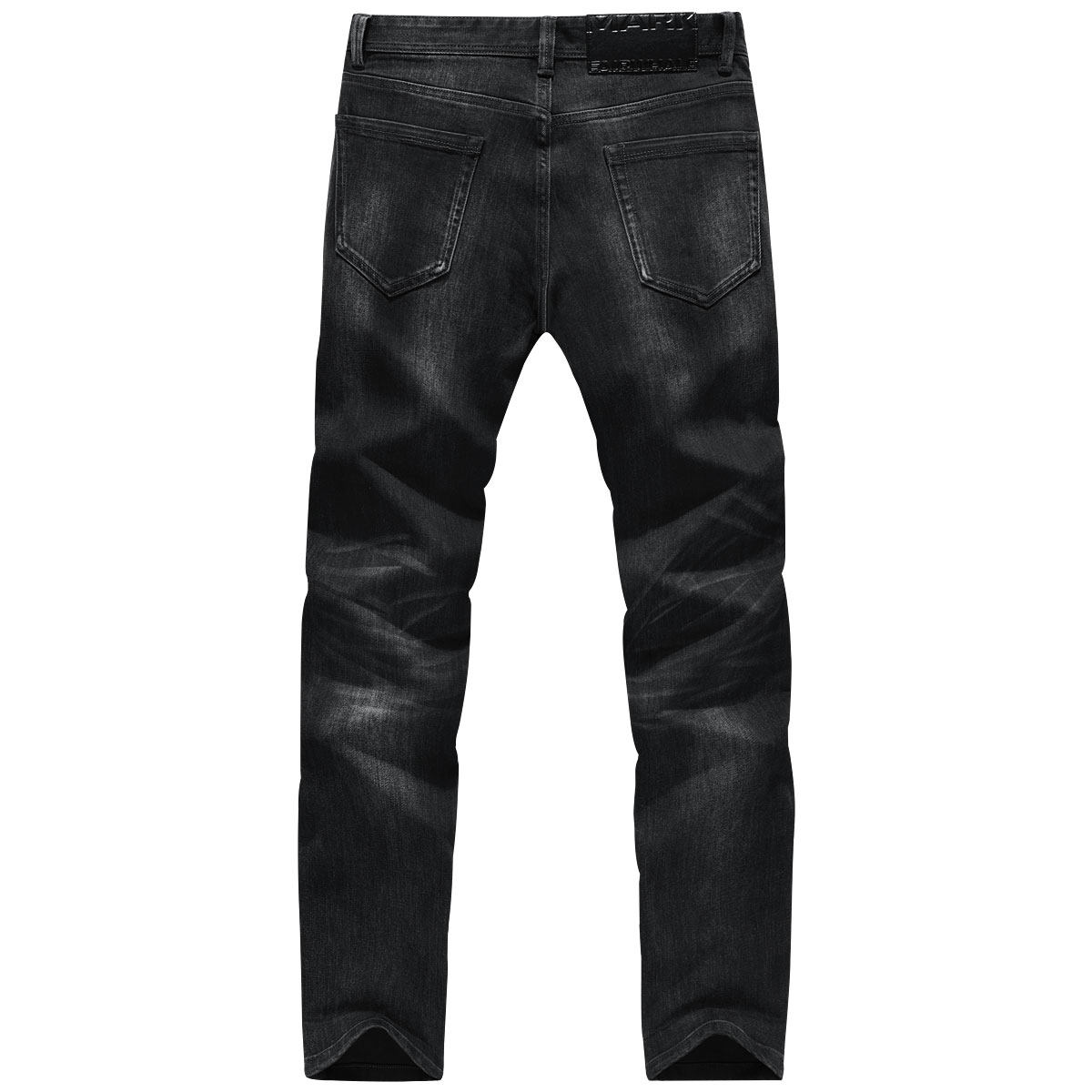 马克华菲黑色2020秋季新款潮牛仔裤 马克华菲康成牛仔裤