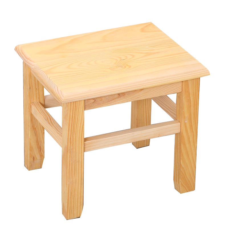 实木小凳子家用餐桌凳洗脚换鞋凳幼儿园儿童靠背椅木凳方凳小矮凳
