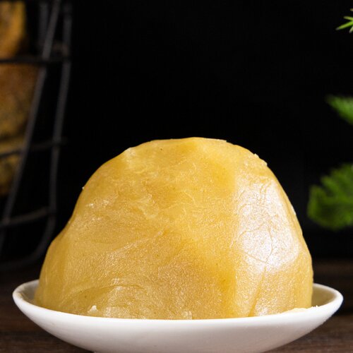 培之堂清香白莲蓉馅蛋黄酥家用冰皮广式月饼低糖莲蓉馅料商用500g - 图1
