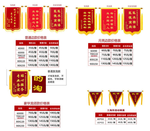 搞笑生日派对旗帜定制作医院医生学校幼儿园老师月嫂物业律师锦旗 - 图2