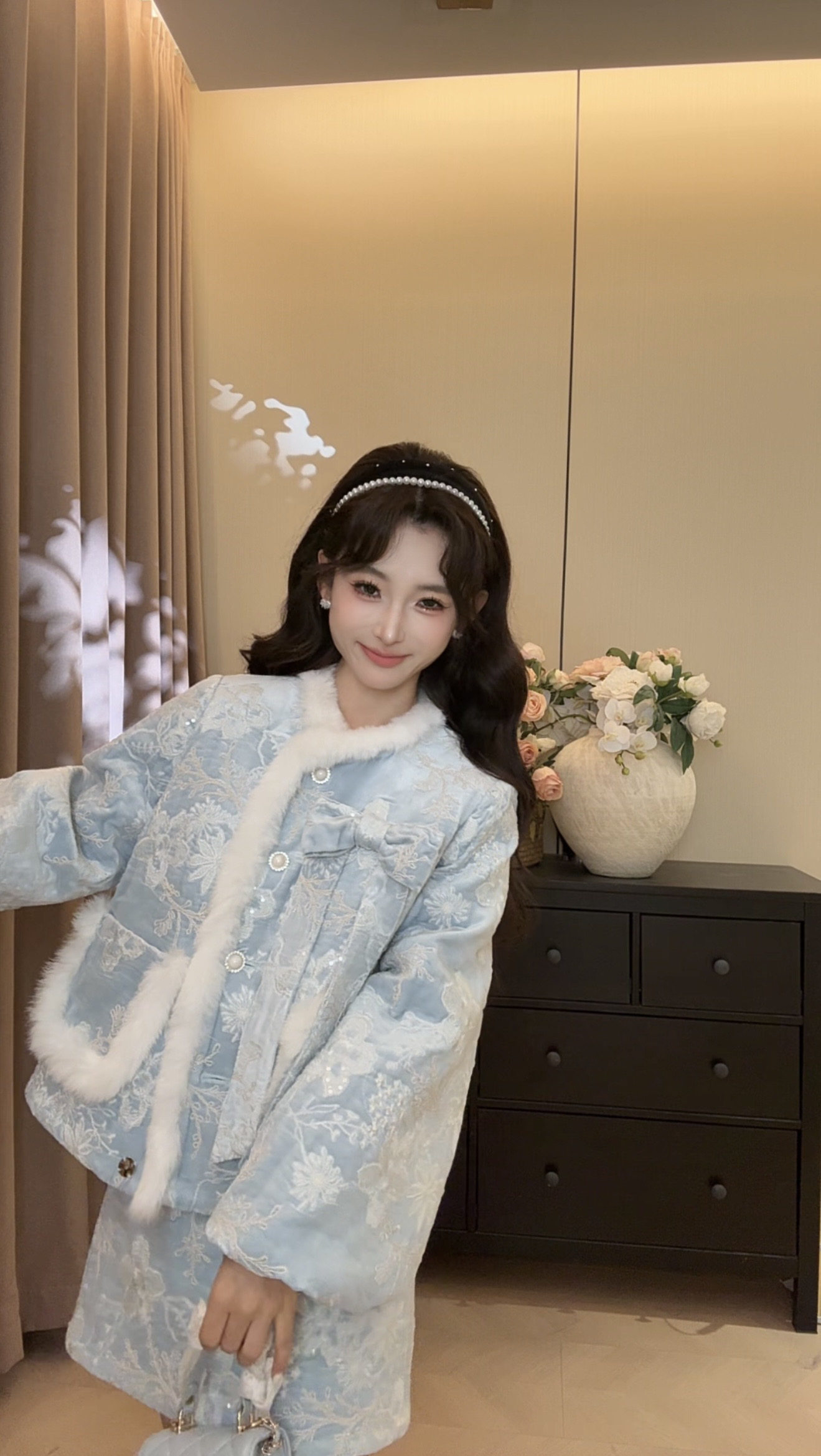 可可可欣【香阀世家羽绒套装】女装洋气时尚休闲原创小众老钱风,淘宝优惠券,粉丝福利购,淘宝优惠卷