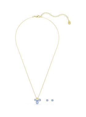 海外代购Swarovski/施华洛世奇女士项链镀金水晶日常搭配通勤