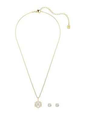 海外代购Swarovski/施华洛世奇女士项链延长链龙虾扣镀金石