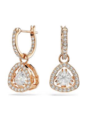 海外代购Swarovski/施华洛世奇女士项链玫瑰金镀金日常佩戴通勤