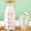 Disposable rice husk tea cup small tea tasting cup