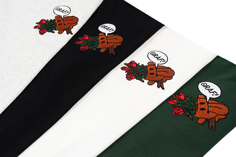 GRAF原创品牌【FlowerShop】12盆BooGhost可爱鬼2.0花卉T恤棉短袖 - 图1