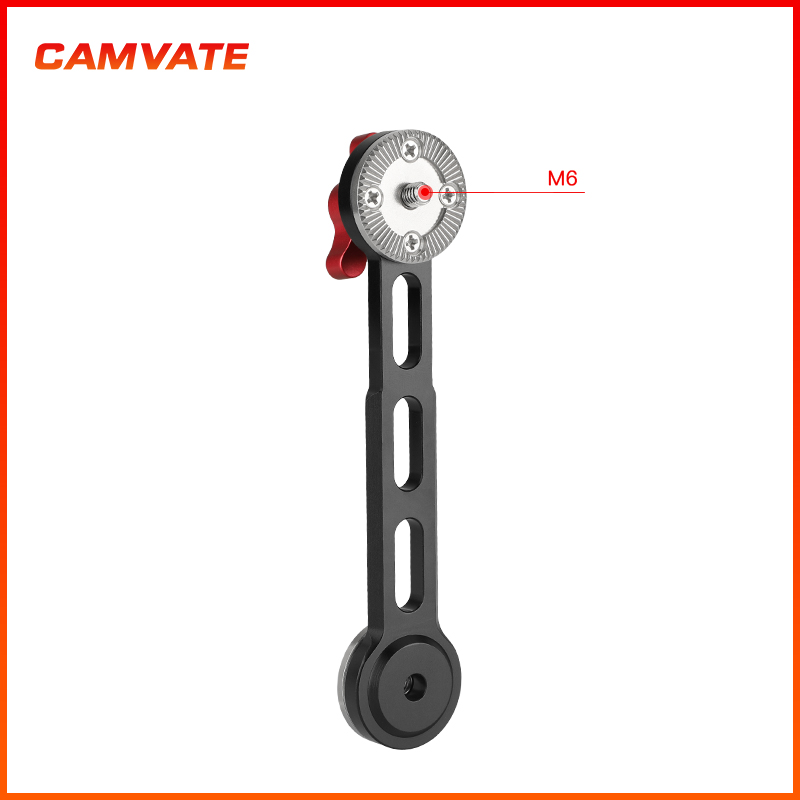 CAMVATE肯莫威 阿莱齿轮ARRI NATO北约导轨延长臂相机木头手柄1683 - 图1