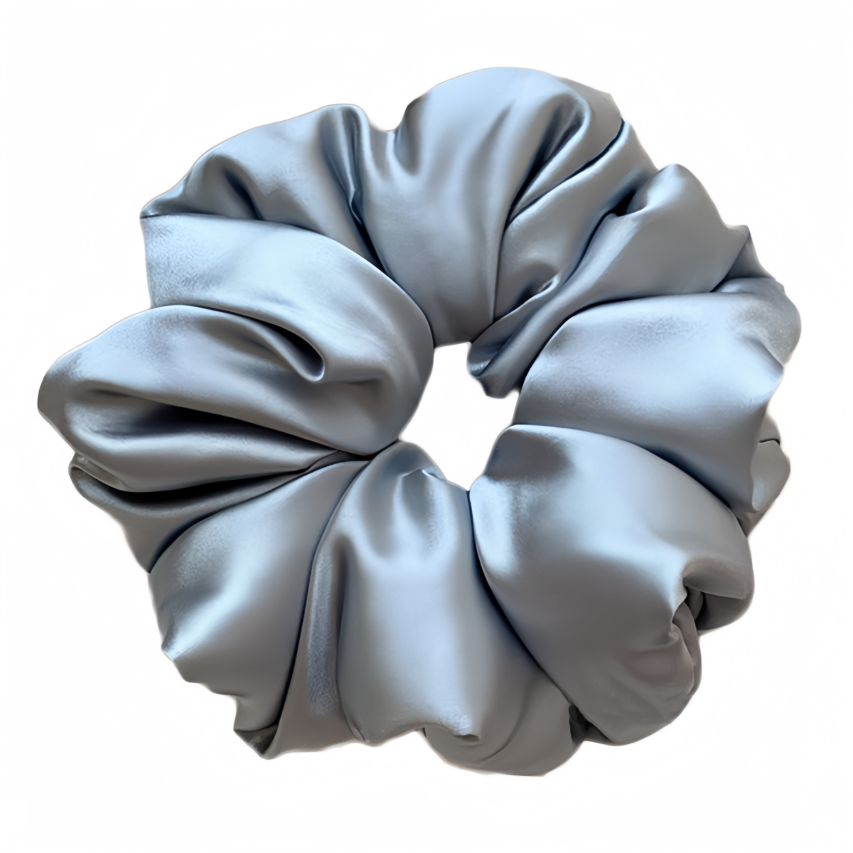 枕头睡觉自然卷发真丝大肠发圈2025新款网红大号丸子头扎头发头绳