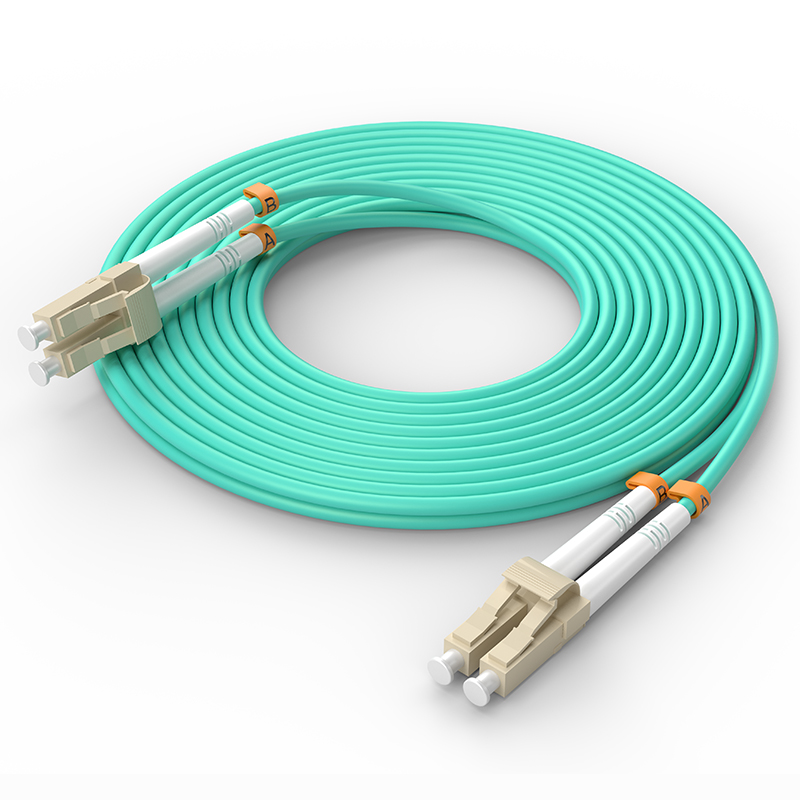 山泽万兆光纤跳线OM3/OM4/OM5 LC-LC多模双芯LC-SC工程级网络收发器 LC-LC尾纤光纤连接线 - 图0
