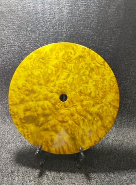 缅甸黄金樟平安扣实木搬迁酒柜