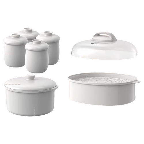 电炖锅配件塑料锅盖透明外盖子DDZ-C25E1/C25H2/C25R6外盖上盖 - 图2