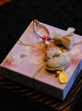 葫芦国风新中式项链海蓝宝轻奢