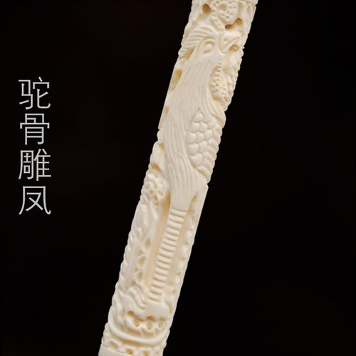 大福爱婴定做黑檀雕龙胎毛笔制作胎发笔新生婴儿宝宝头发毛笔定制 - 图2
