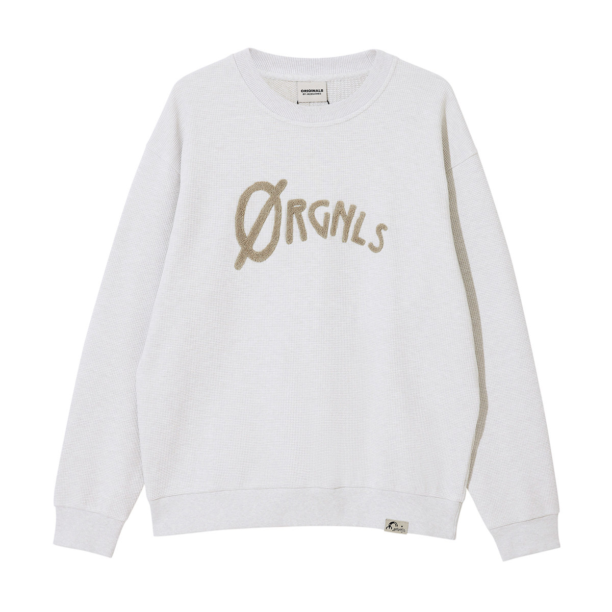 t区绫致杰克琼斯冬季男士圆领毛衣舒适毛巾绣华夫格长袖针织衫,淘宝优惠券,粉丝福利购,淘宝优惠卷