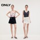 Lingzhi ONLY2026 summer ຮູບແບບໃຫມ່ຄວບຄຸມ tummy ປອມສອງສິ້ນ culottes ສັ້ນສະຫມໍ່າສະເຫມີ jeans ສໍາລັບແມ່ຍິງ
