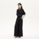 Vero Moda ໂສ້ງຂາສັ້ນດູໃບໄມ້ລົ່ນແລະລະດູຫນາວໃຫມ່ Lapel Overalls ປະເພດ Jumpsuit ແອວສູງ