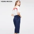 绫 致 | Vero Moda mùa thu mới chia váy denim dài giữa nữ | 318337501 - Váy Váy