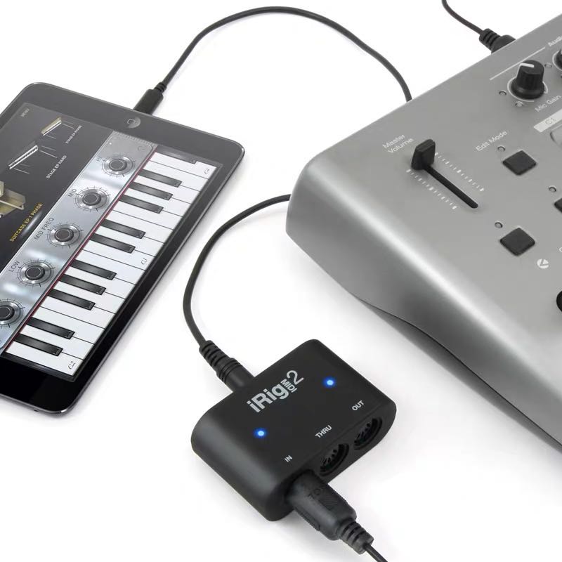 IK Multimedia iRig MIDI2 专业MIDI键盘转接口 苹果认证线材 - 图2