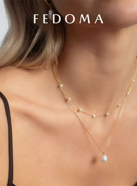 FEDOMA 官方 新品 Fedoma Buci 珍珠项链