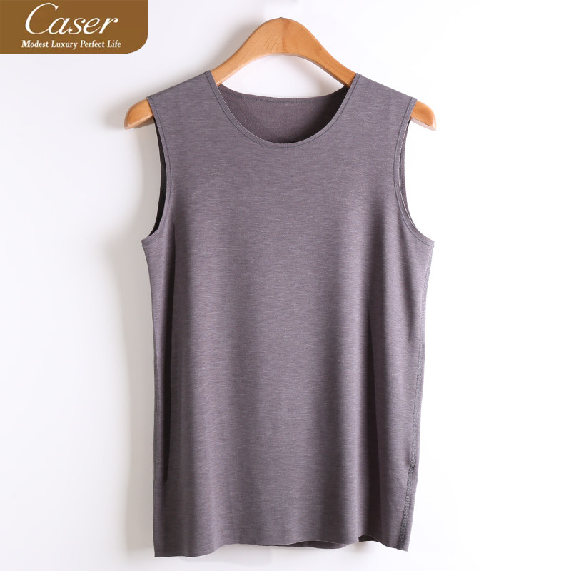 caser凯撒男士倍暖鹅绒蛋白随意裁圆领背心保暖马甲内衣AN61-5157,淘宝优惠券,粉丝福利购,淘宝优惠卷