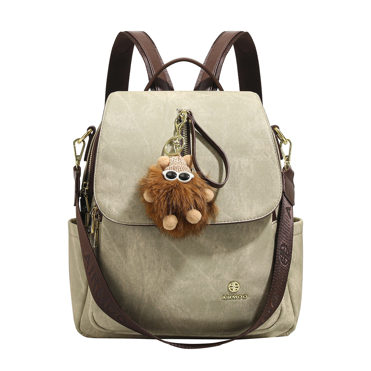 香港品牌小众双肩包包女2026新款高级质感时尚百搭通勤可单肩背包,淘宝优惠券,粉丝福利购,淘宝优惠卷