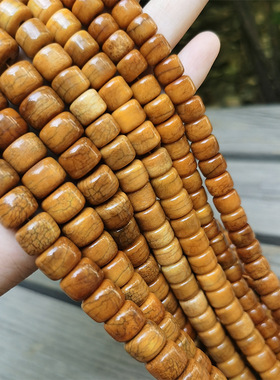 男女牛骨蝌蚪纹文玩盘玩男