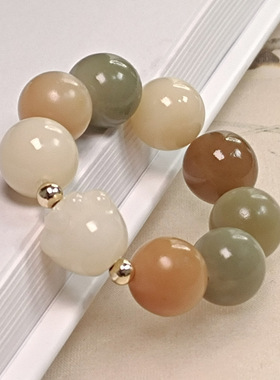 炭烧白玉菩提猫爪小手捻