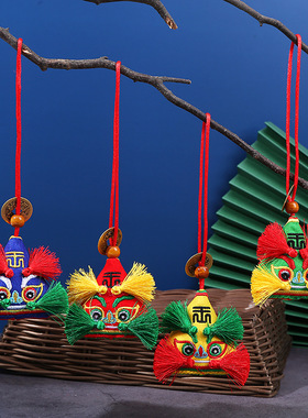 端午节五彩绳挂脖香包国潮粽子