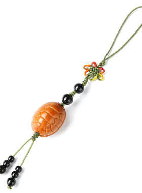 橄榄核乌龟壳吊坠星月DIY配饰