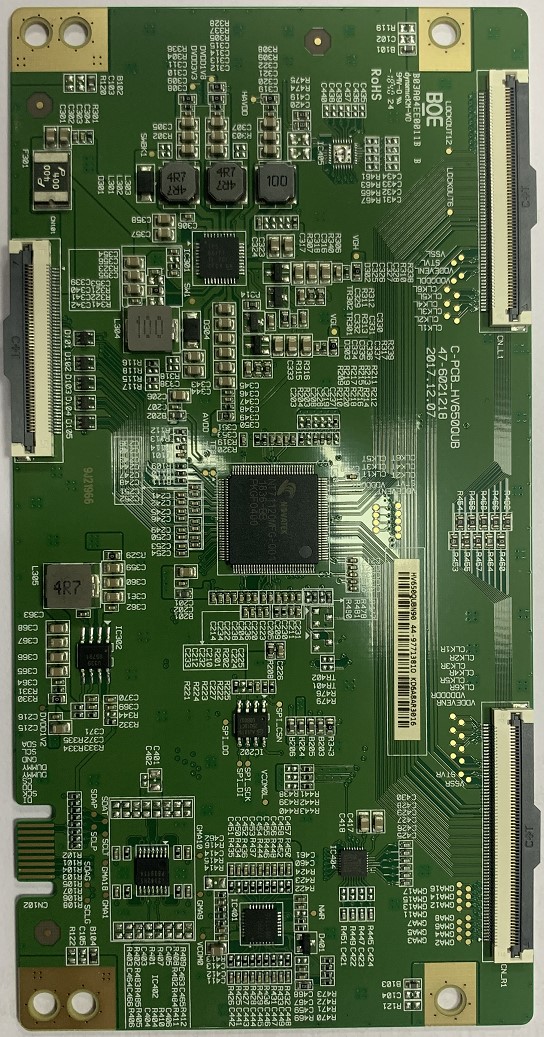 全新BOE HV650QUB-N90 N9D F90逻辑板47-6021218 65寸4K板软排扣-图2