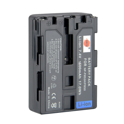 蒂森特FM55H/50适用于索尼f828 DSC-R1 F707 F717 S70 S85 TRV24E PC6 DVD301 FM30摄像机电池 - 图1