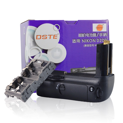 蒂森特MB-D10 MB-D200 MB-D5000H MB-D80电池盒适用尼康D900/300S D700 D200 D40X D60 D80 D90单反竖拍手柄 - 图2