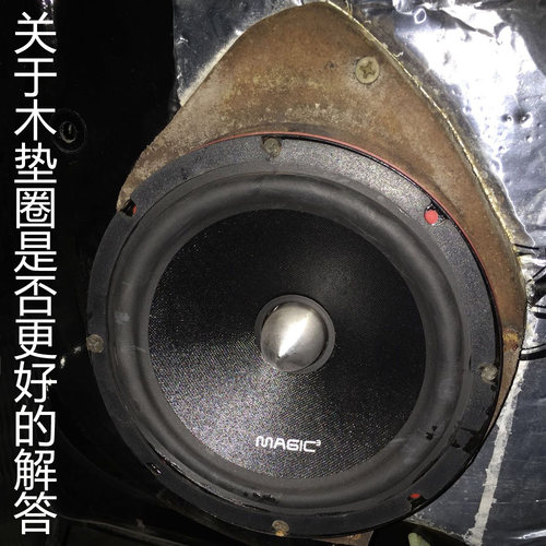 汽车音响改装4寸喇叭胶垫6.5寸实心垫圈6寸喇叭通用垫圈4寸垫圈架 - 图2