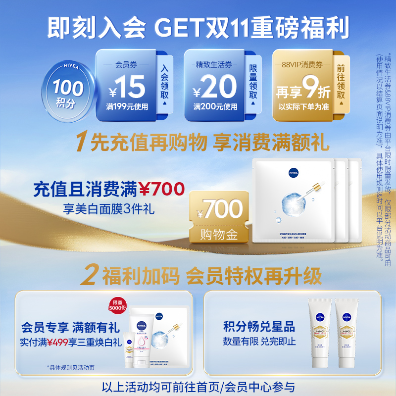 【孙颖莎同款】妮维雅果酸丝滑双管身体乳提亮保湿滋润干燥礼盒