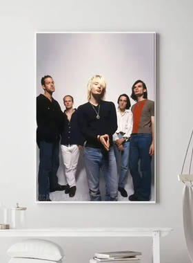 Rock Band Radiohead Poster Vintage Prints Art Home Painting