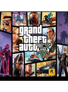 侠盗猎车手视频游戏艺术海报GTA5