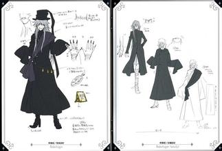 コスプレ黒執事葬儀屋 喪儀人cos服 ウエストチェーン ネックレス