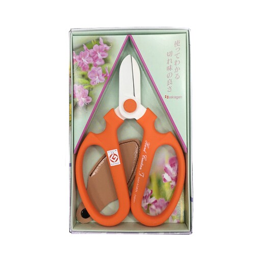 【奥赛斯精选】日本原装进口坂源170mm花艺剪刀花店工具sakagen - 图3