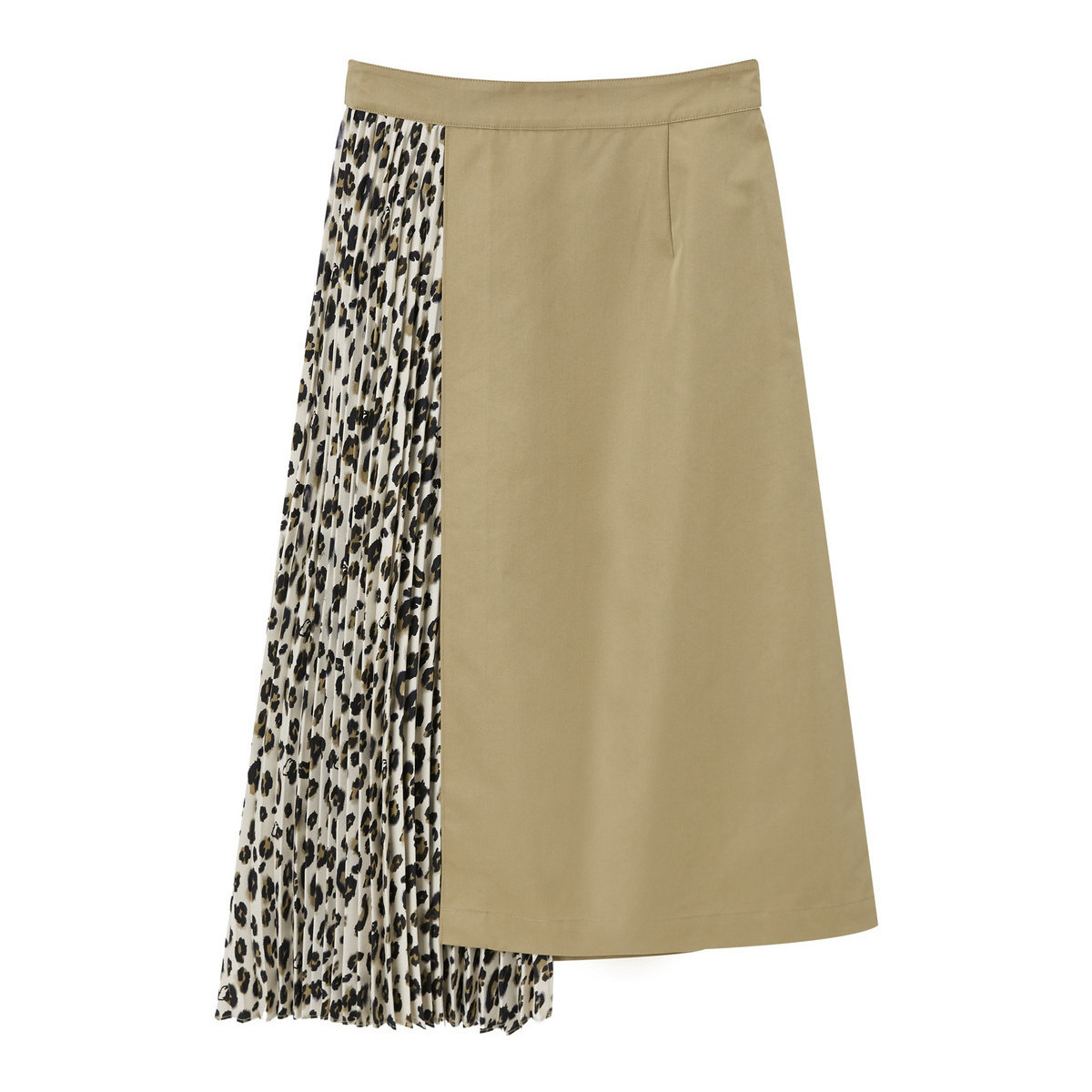 【商场同款】太平鸟拼接2020半身裙 太平鸟普埃拉半身裙