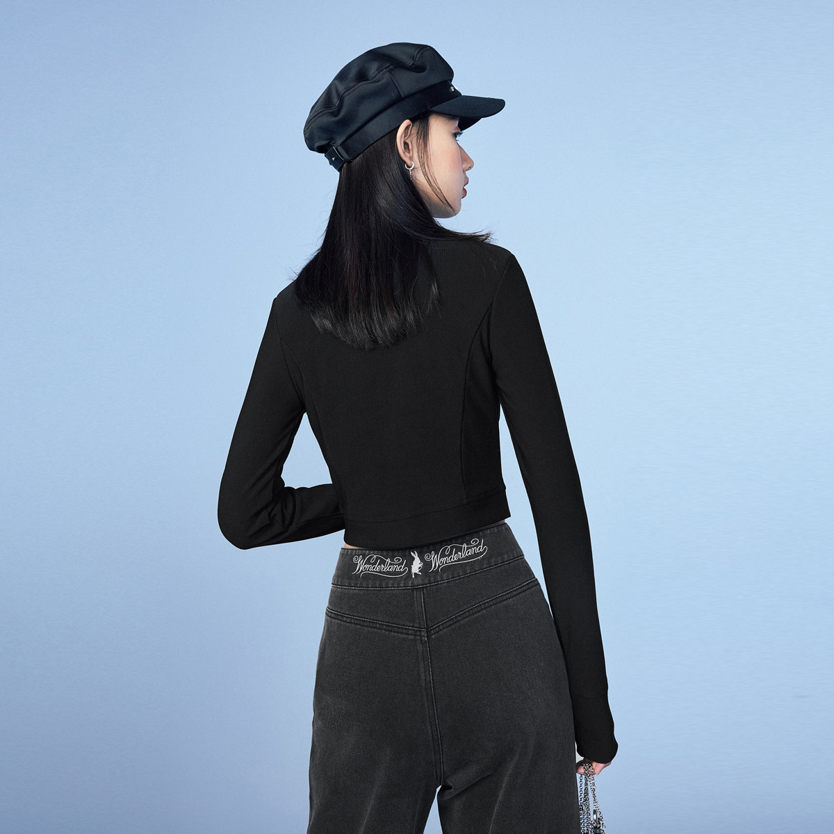 太平鸟机能风设计感小众2021衬衫 太平鸟喜之乐衬衫