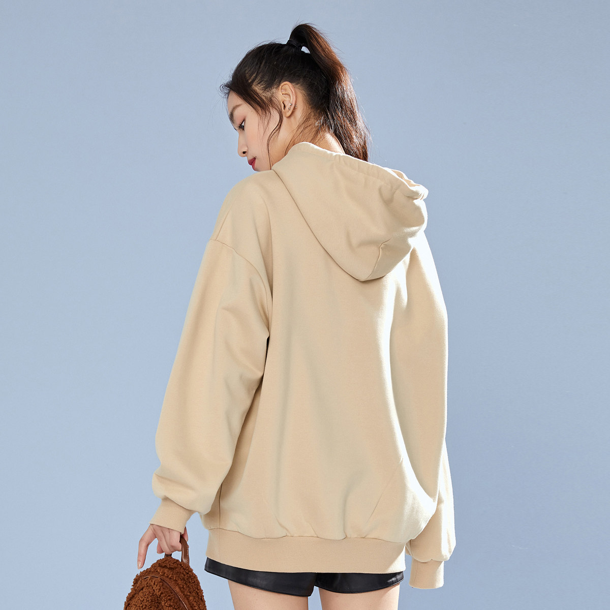 太平鸟连帽女慵懒风2020新款卫衣 太平鸟卫衣/绒衫