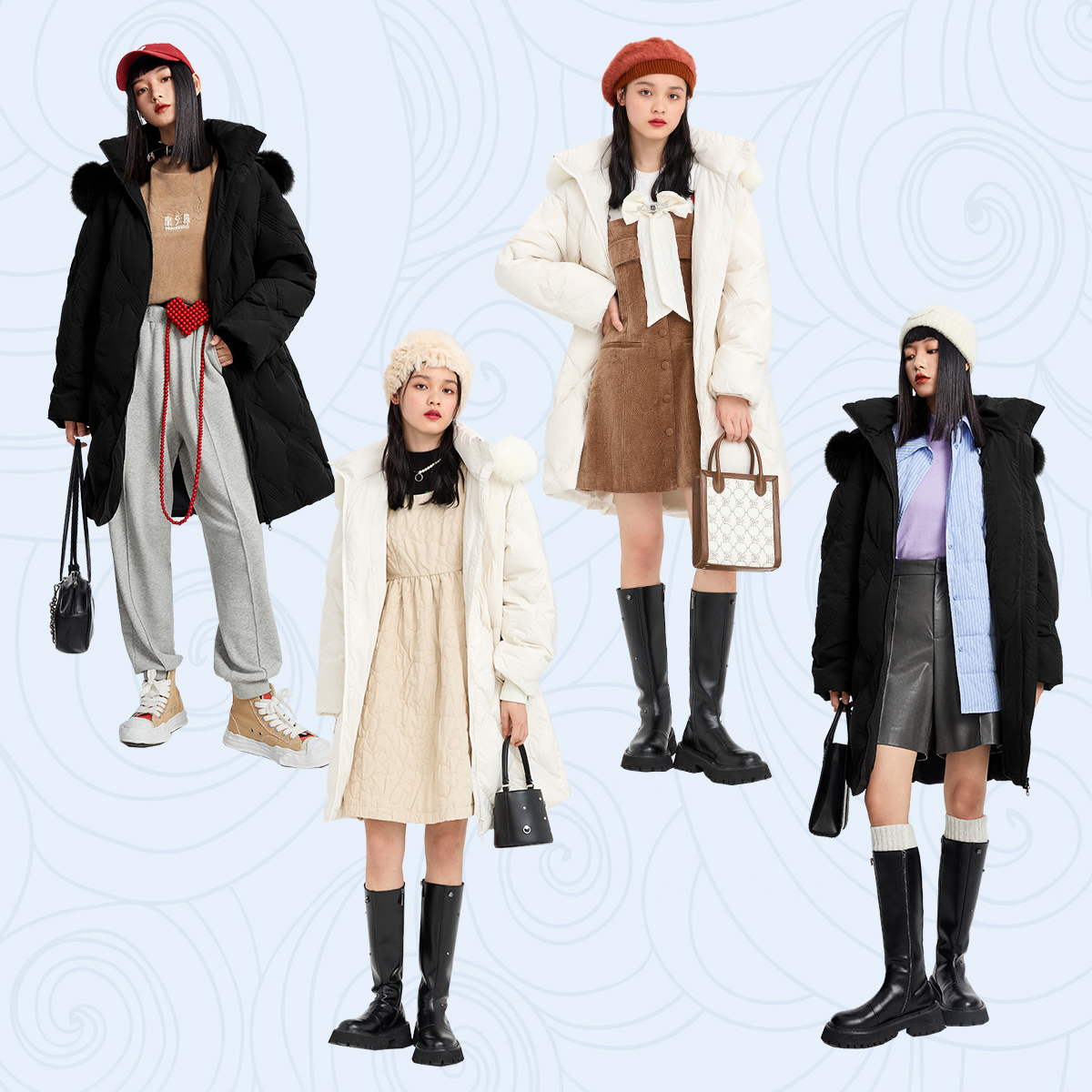  太平鸟喜之乐羽绒服