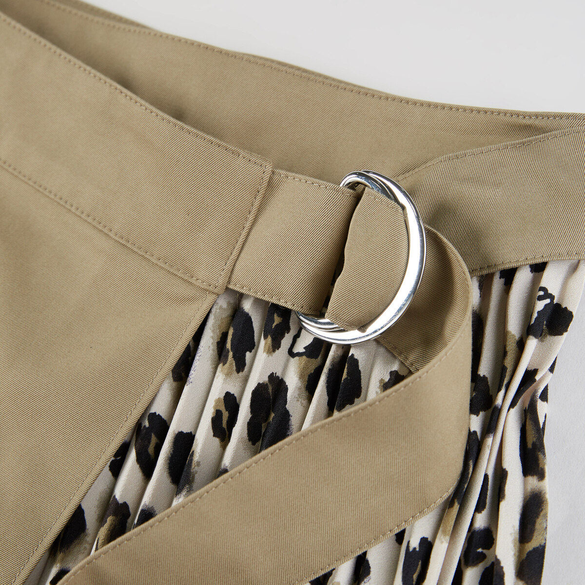 【商场同款】太平鸟拼接2020半身裙 太平鸟普埃拉半身裙