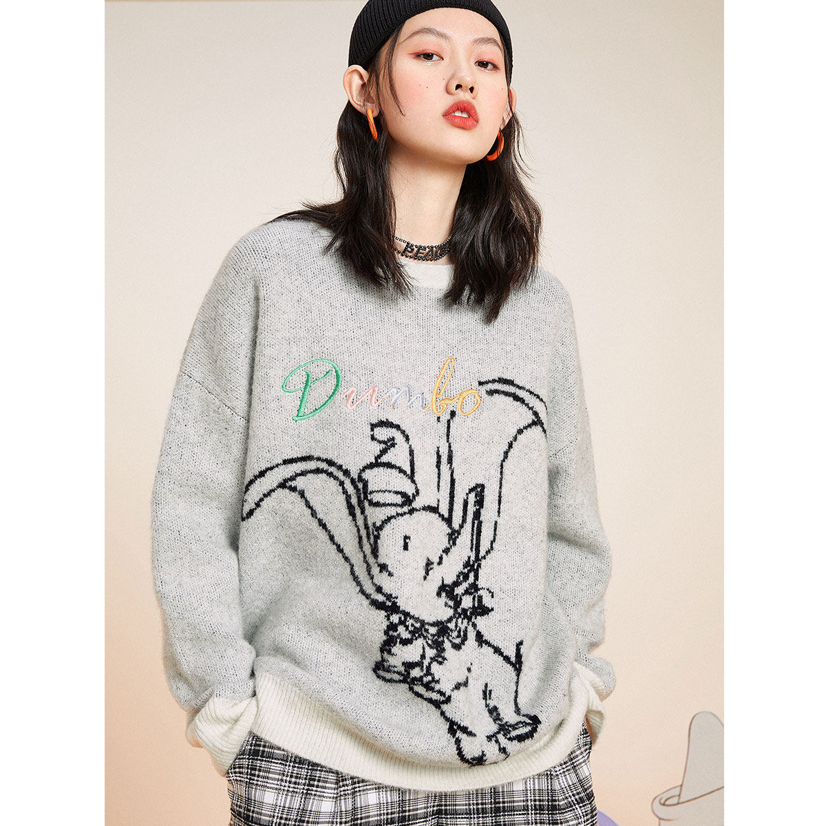 【明星同款】小飞象联名太平鸟毛衣 太平鸟广仁毛针织衫