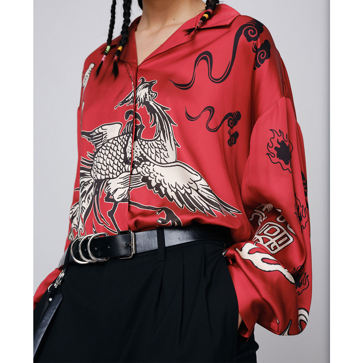 【商场同款】太平鸟2020春新款衬衫 太平鸟衬衫