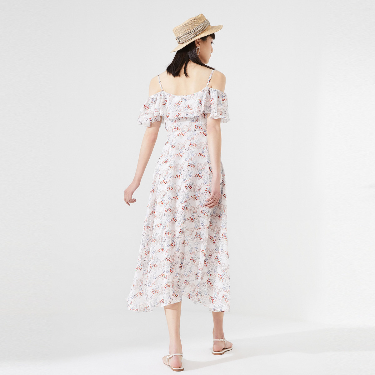 【商场同款】太平鸟2020夏季连衣裙 太平鸟普埃拉连衣裙