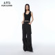 PEACEBIRD Women's 2025 Summer New Studded Paratrooper Pants Casual Pants A3GBF2125